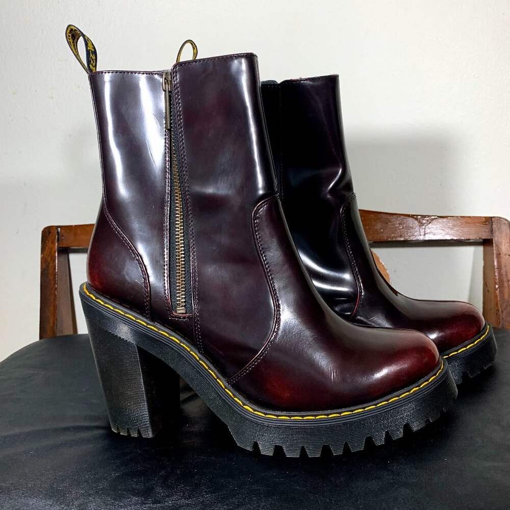 Cherry Red Dr. Martens Magdaleena II